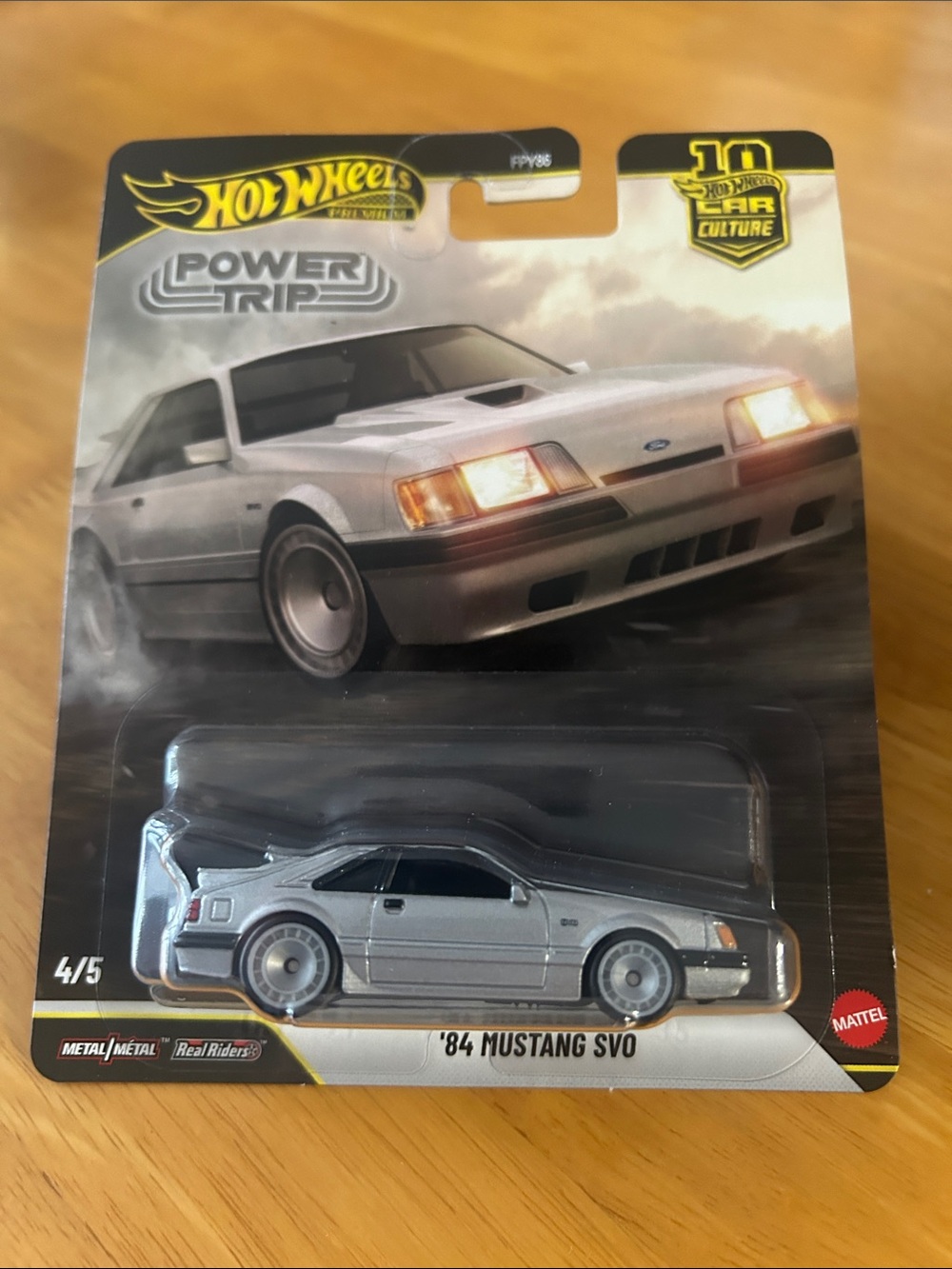 🔥Hot Wheels Premium Power Trip Car Culture 84 Mustang SVO